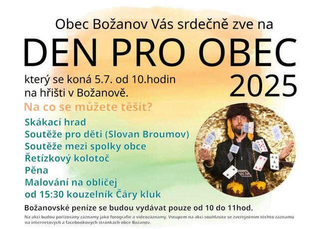 Den pro obec Božanov