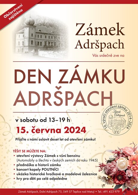 Den zámku Adršpach