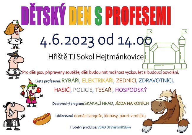 Dětský den s profesemi