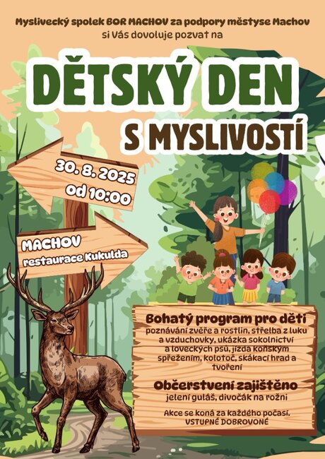 Dětský den s myslivostí