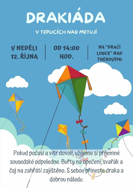 Drakiáda v Teplicích nad Metují