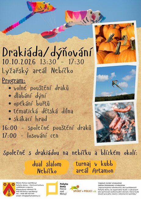 Drakiáda/dýňování v Polici