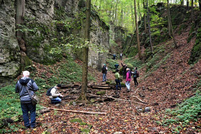 Podzimní geovýlet do Trpasličí rokle
