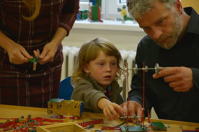 Vánoční workshop v Muzeu stavebnice Merkur