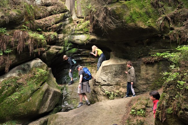 Exkurze S geologem po Broumovských stěnách II