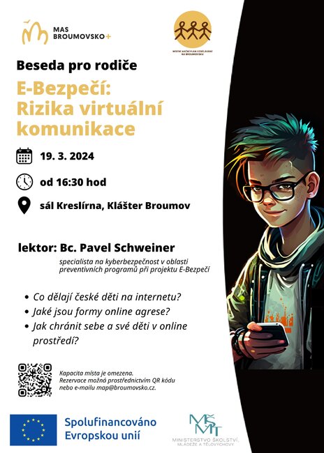 Beseda: E-bezpečí / Rizika virtuální komunikace
