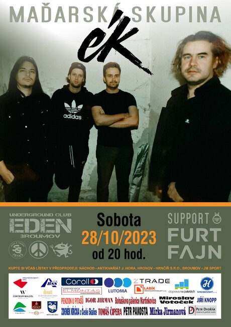 Koncert: Maďarská skupina Ék