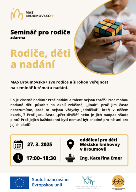 Rodiče, děti a nadání 