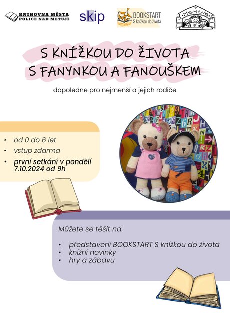 S knížkou do života s Fanynkou a Fanouškem