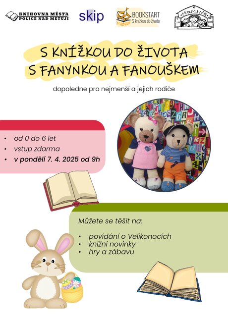 S knížkou do života s Fanynkou a Fanouškem