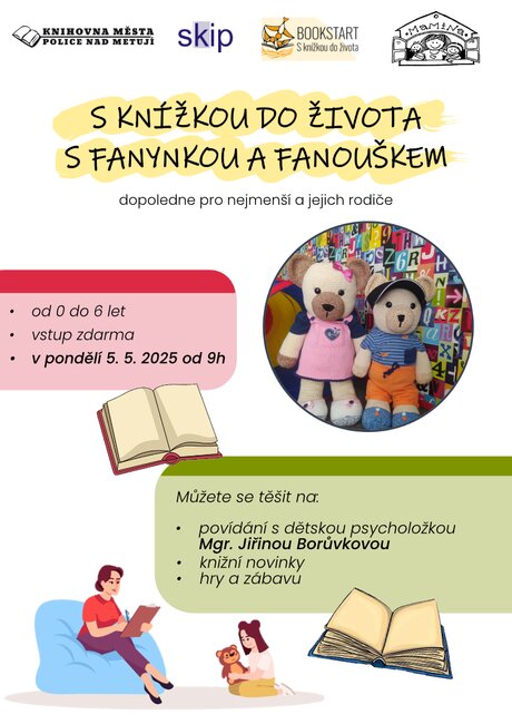 S knížkou do života s Fanynkou a Fanouškem