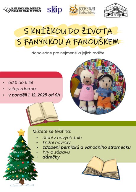 S knížkou do života s Fanynkou a Fanouškem