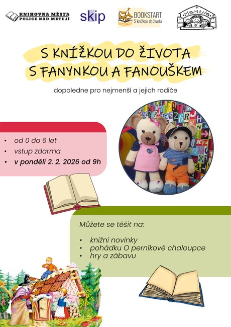 S knížkou do života s Fanynkou a Fanouškem