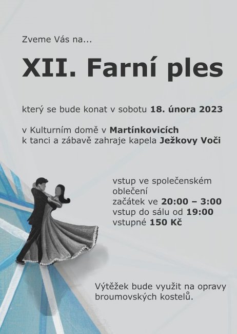 XII. Farní ples