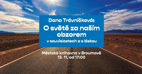 Beseda s cestovatelkou Danou Trávníčkovou