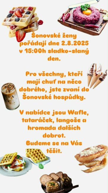 Sladko-slaný den v Šonově