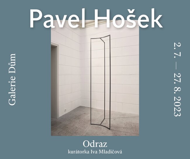 Vernisáž výstavy Pavla Hoška Odraz