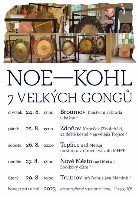 Koncert: Noe—Kohl / 7 velkých gongů