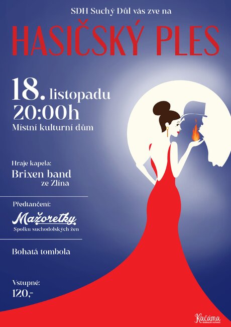 Hasičský ples Suchý Důl