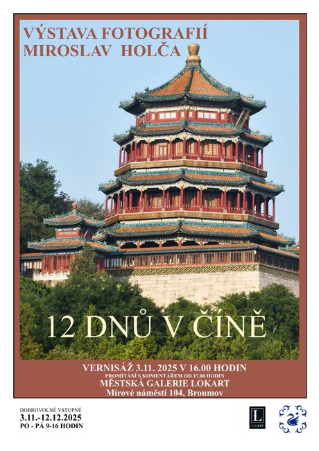 12 dnů v Číně