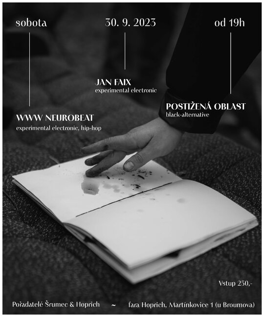 Koncert: WWW Neurobeat, Jan Faix, Postižená oblast