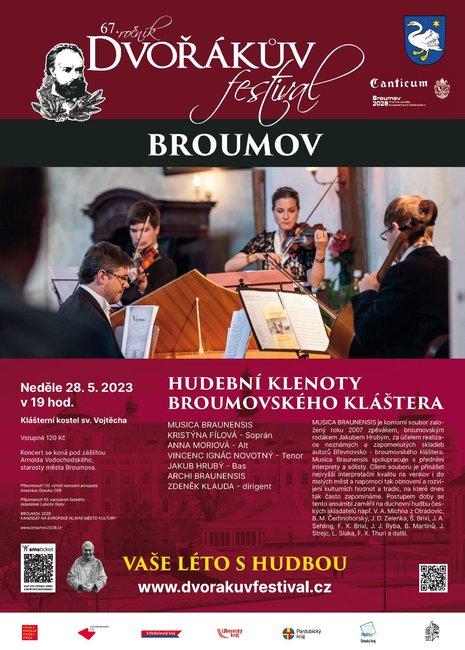 67. ročník festivalu DVOŘÁKŮV BROUMOV