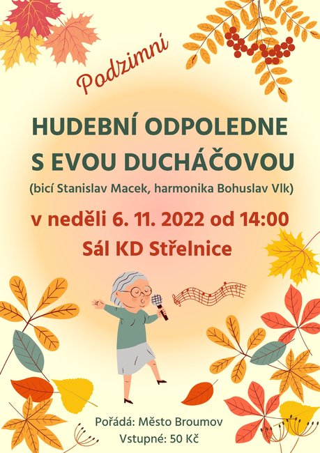 Hudební odpoledne s Evou Ducháčovou