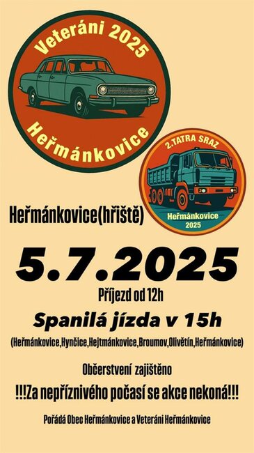 Veteráni v Heřmánkovicích