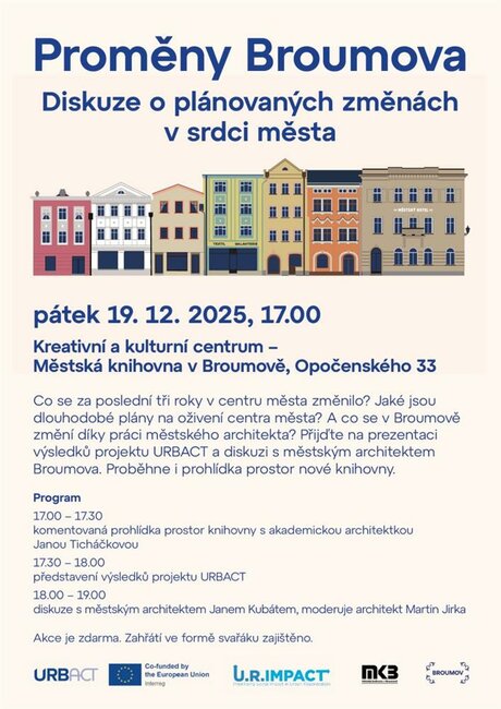 Proměny Broumova: Diskuze o plánovaných změnách v srdci města
