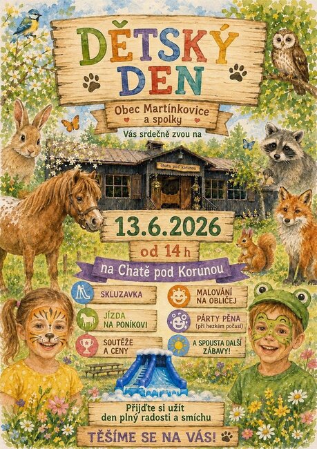 Dětský den na Chatě pod Korunou