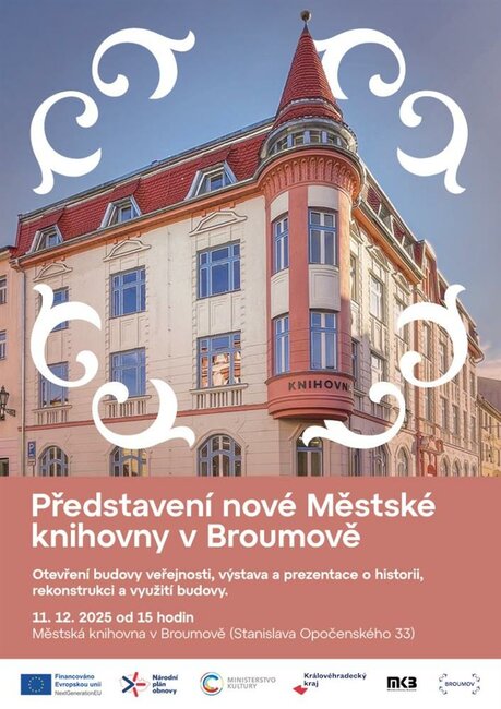 Představení nové Městské knihovny v Broumově