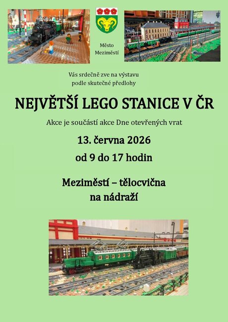 Výstava: Největší Lego stanice v ČR