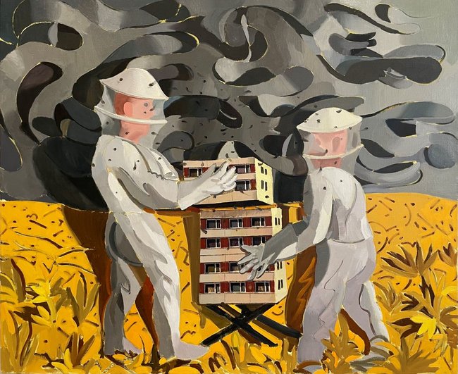 Vernisáž výstavy Jakuba Tomáše Panelstory