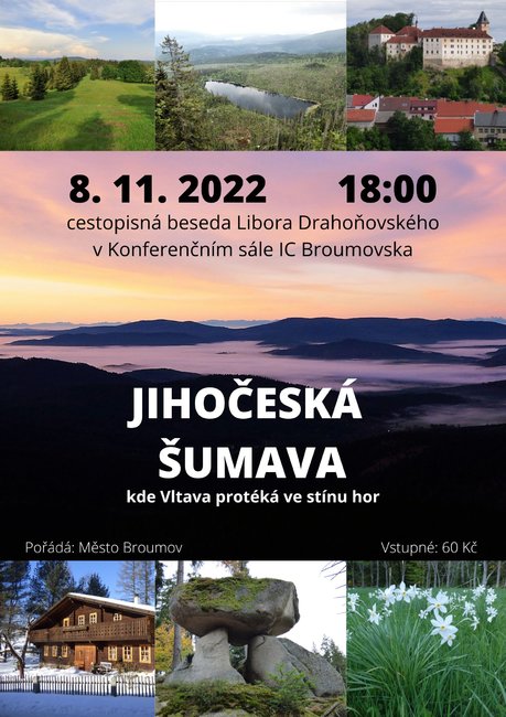 Beseda: Jihočeská Šumava