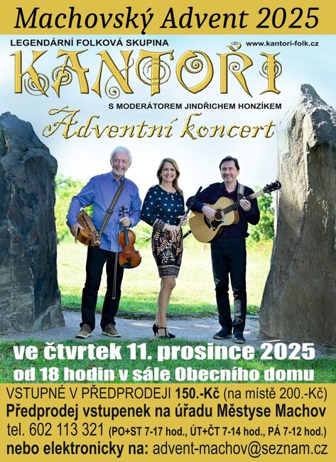 Machovský Advent 2025 - Kantoři