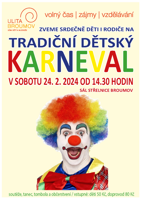 Dětský karneval v Ulitě