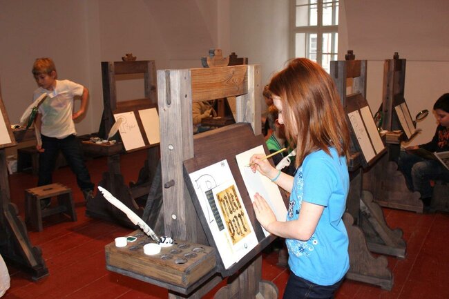 Interaktivní prohlídky klášterní písárny 