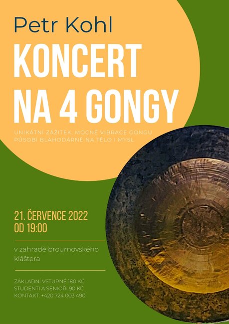 Krajinou Srdce – koncert na 4 gongy
