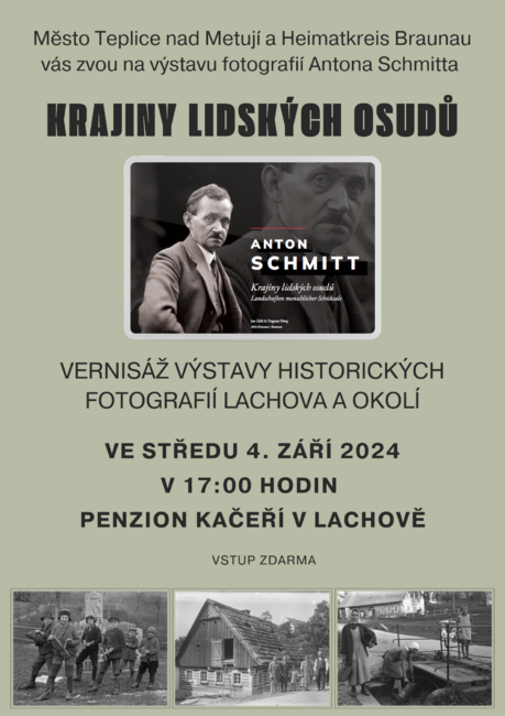 Vernisáž výstavy Krajiny lidských osudů