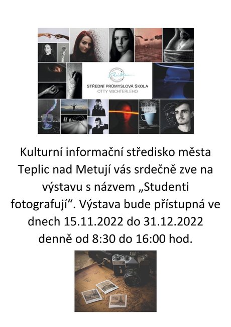 Výstava: Studenti fotografují