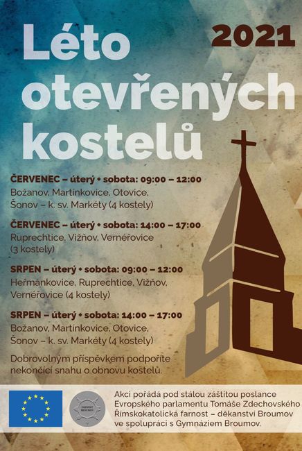 Léto otevřených kostelů