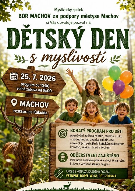 Dětský den s myslivostí 