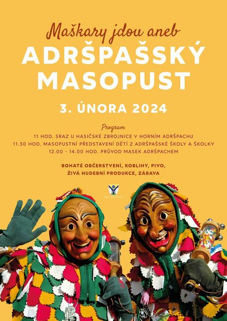 Maškary jdou aneb Adršpašský masopust