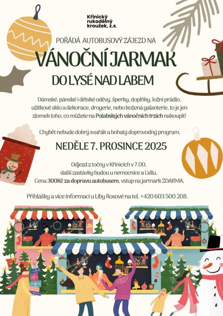 Zájezd na Polabské vánoční trhy