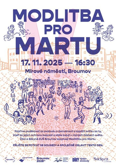 Modlitba pro Martu v Broumově