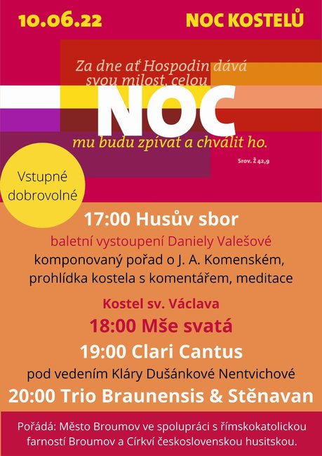 Noc kostelů v Broumově