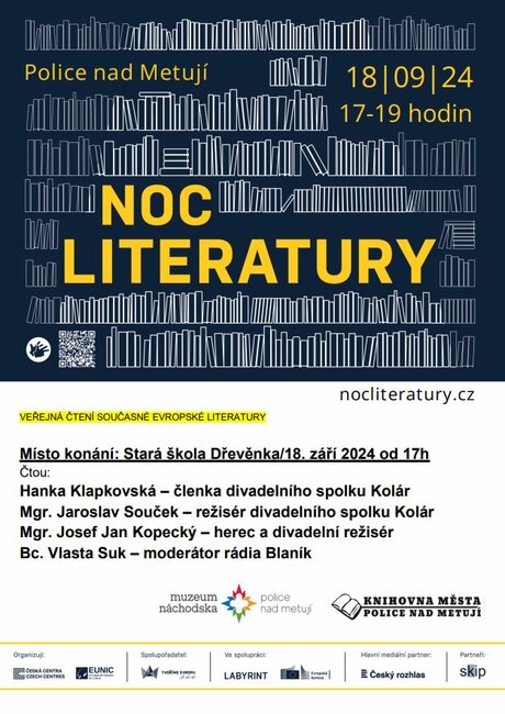 Noc literatury v polické knihovně