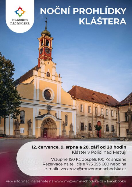 Noční prohlídky kláštera