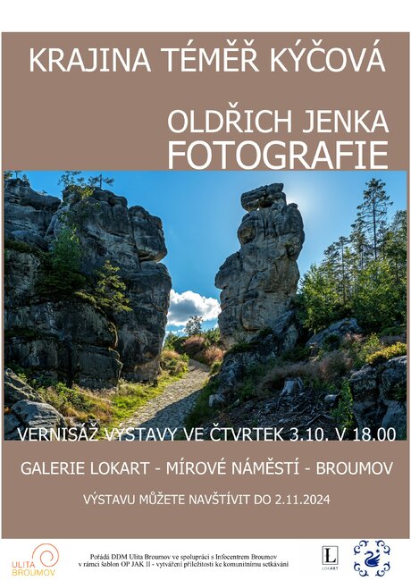 Oldřich Jenka: Krajina téměř kýčová