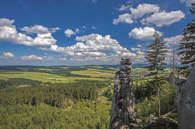 Ostaš - Krtičkova vyhlídka